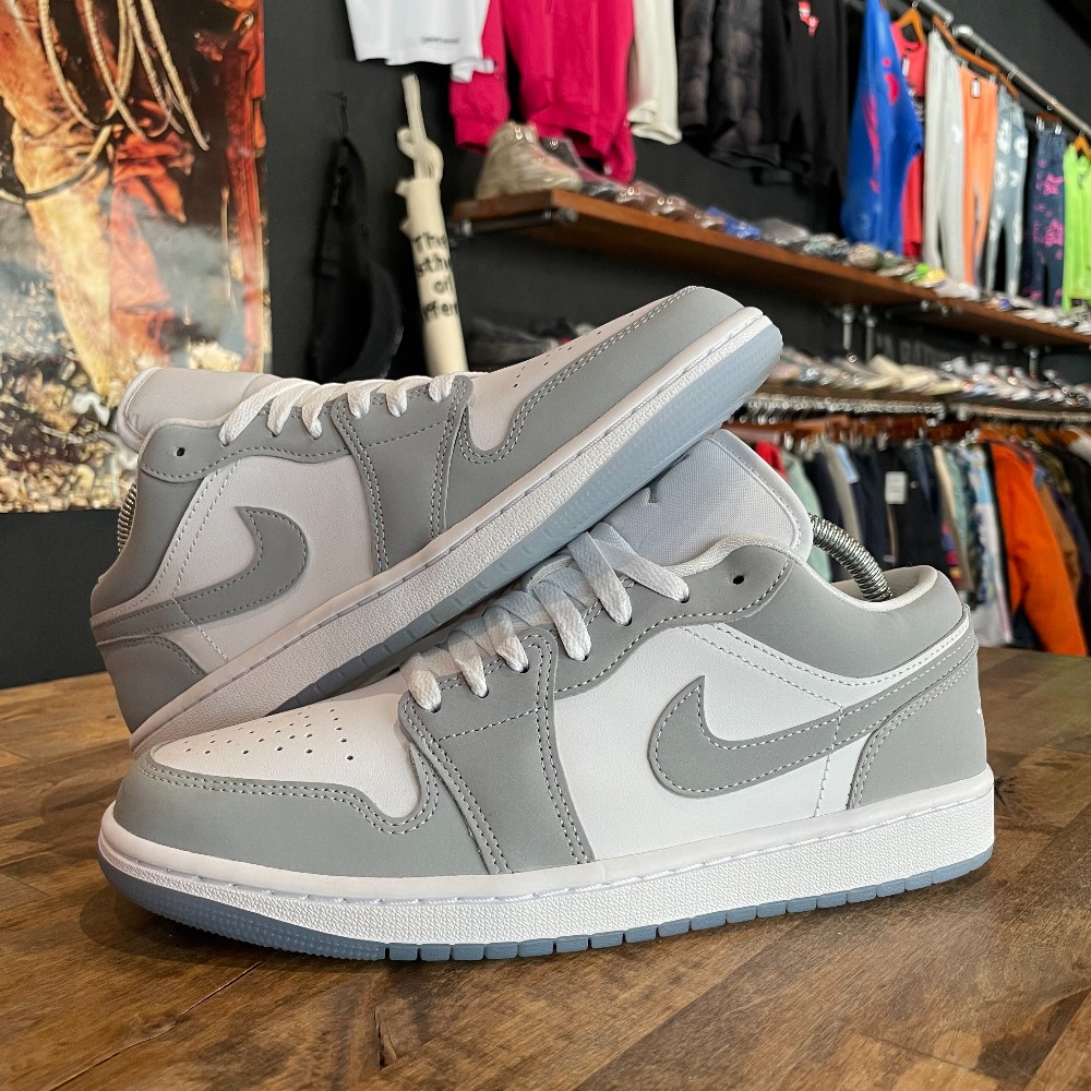 Jordan 1 Low Wolf Grey (Women' NO BOX) - Size 9.5W
