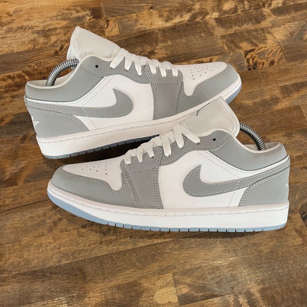 Jordan 1 Low Wolf Grey (Women' NO BOX) - Size 9.5W
