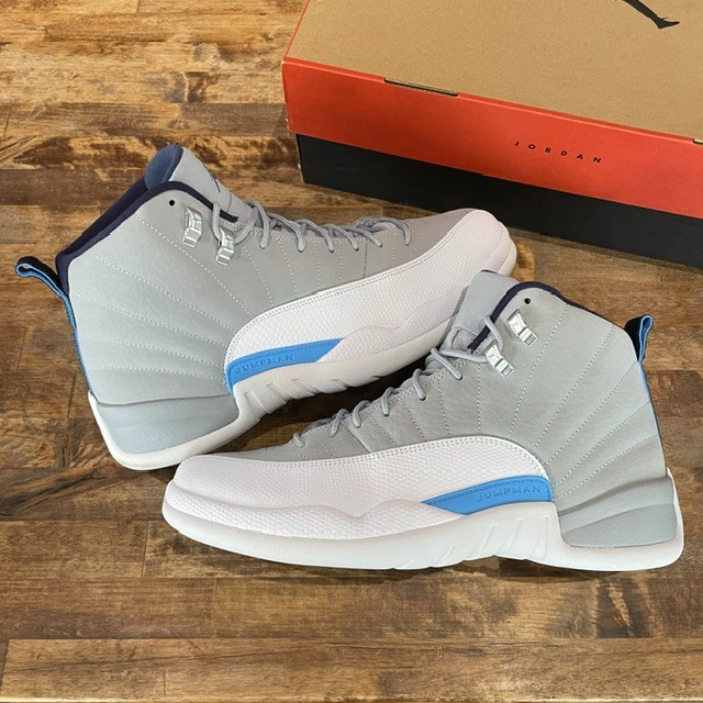 Jordan 12 Grey University Blue - Size 11