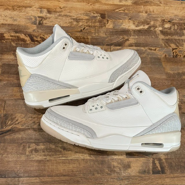 Jordan 3 Retro Craft Ivory (NO BOX) - Size 12