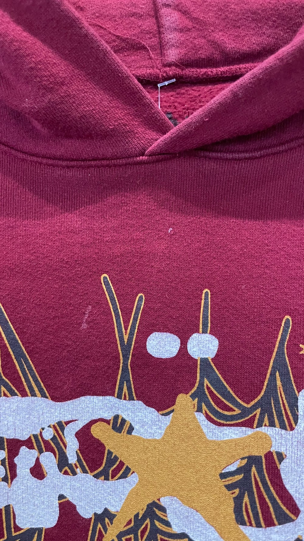 Sp5der Maroon V3 Web Hoodie - XL