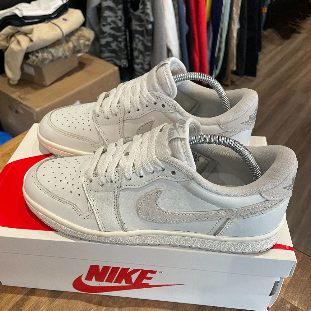 Jordan 1 Retro Low '85 Neutral Grey - Size 8.5