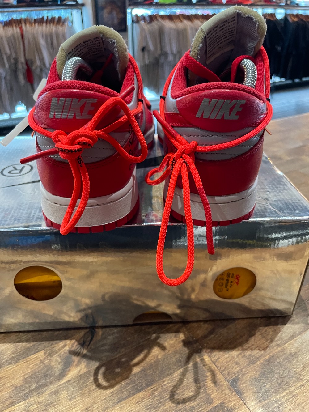 Nike Dunk Low Off-White UNLV - Size 8.5