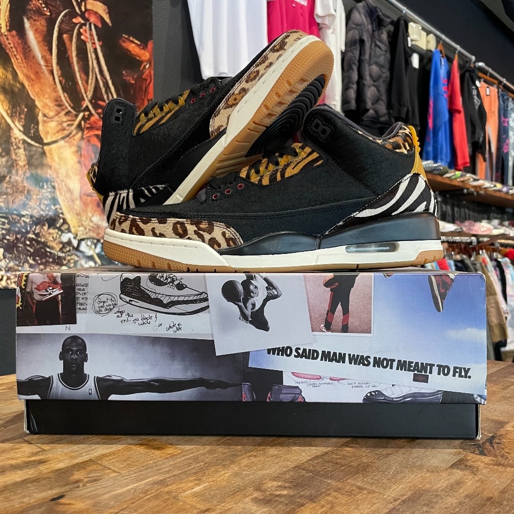 Jordan 3 Retro  Animal Instinct - Size 10