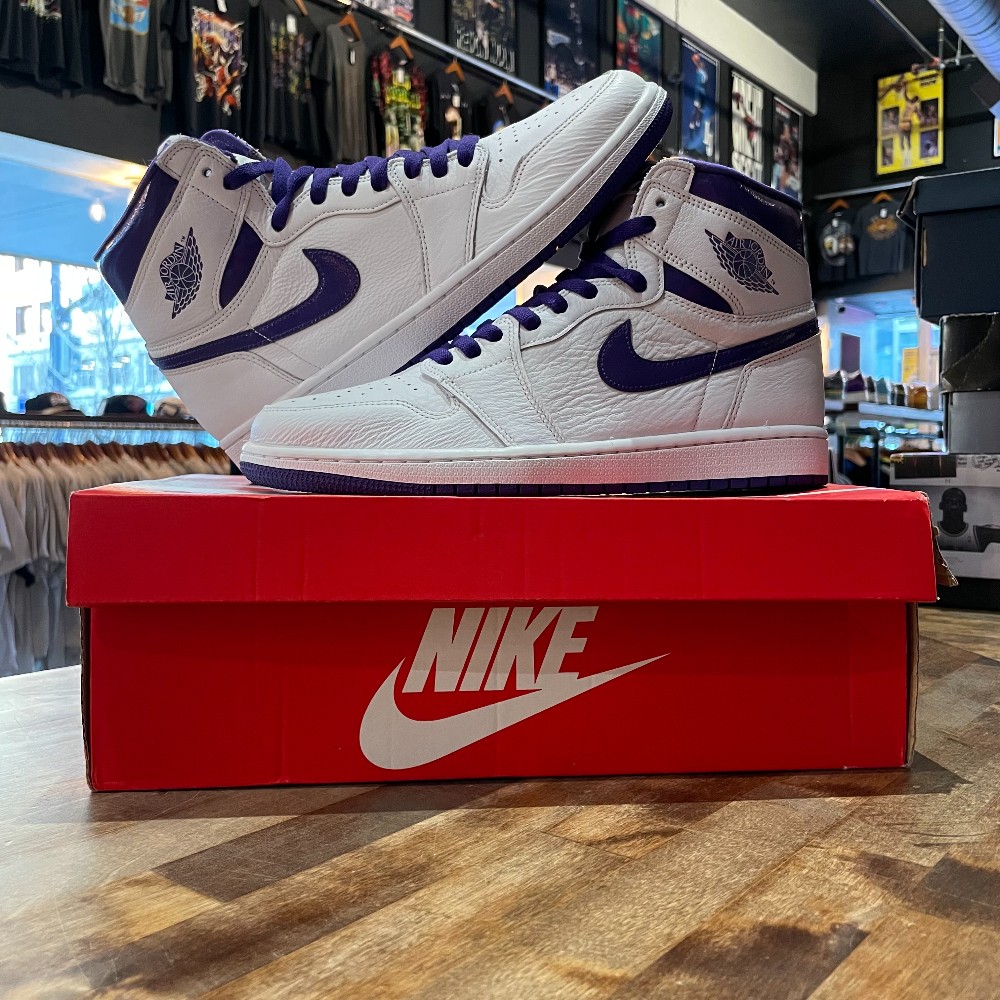 Jordan 1 Retro High Court Purple Women's (Replacement Box) - Size 9.5W