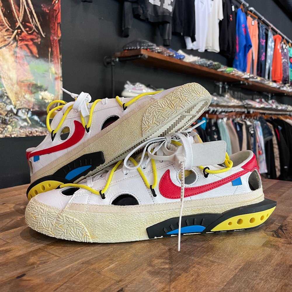 Off-White Blazer Low White (No Box) - Size 10.5
