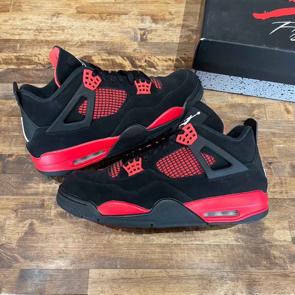 Jordan 4 Retro Red Thunder - Size 12