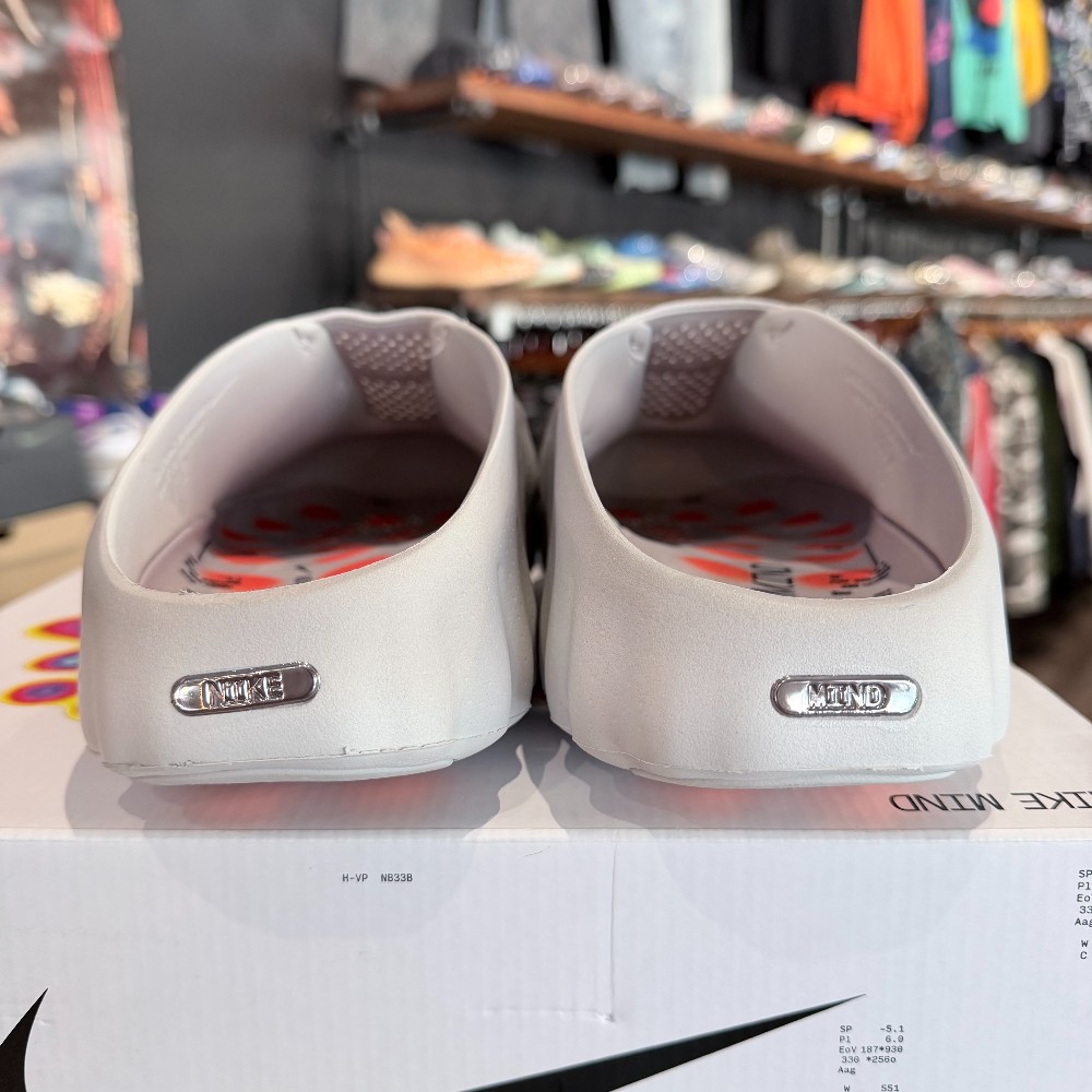 Nike Mind 001 Slide Light Smoke Grey (Replacement Box) - Size 12