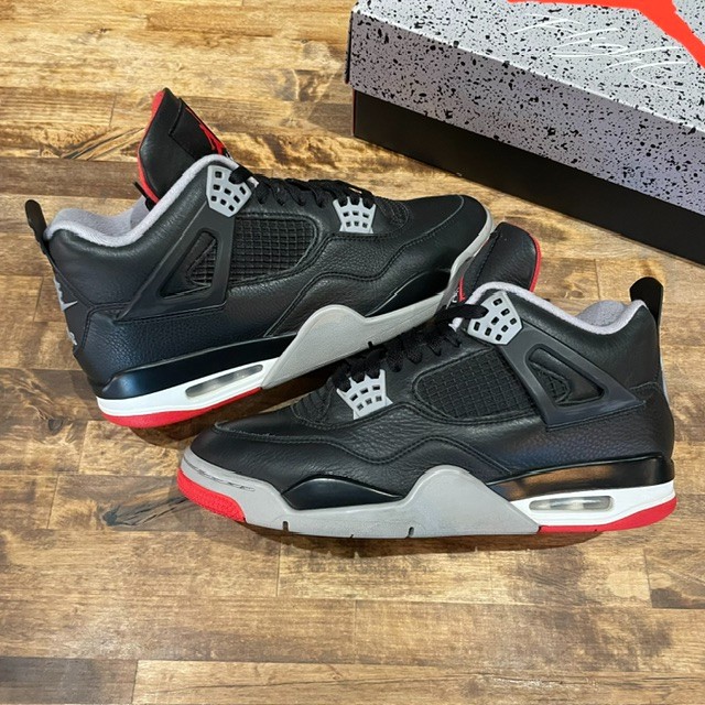 Jordan 4 Retro Bred Reimagined - Size 10