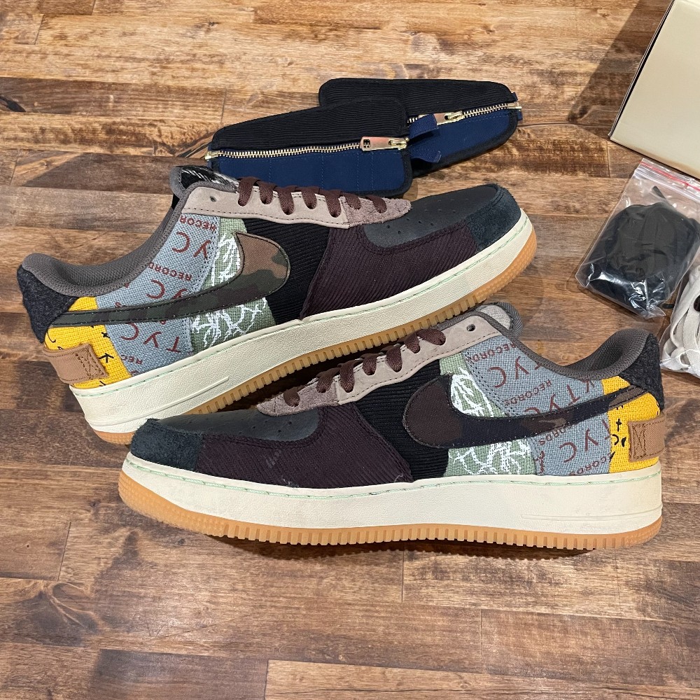 Travis Scott x Nike Air Force 1 Low Cactus Jack - Size 12
