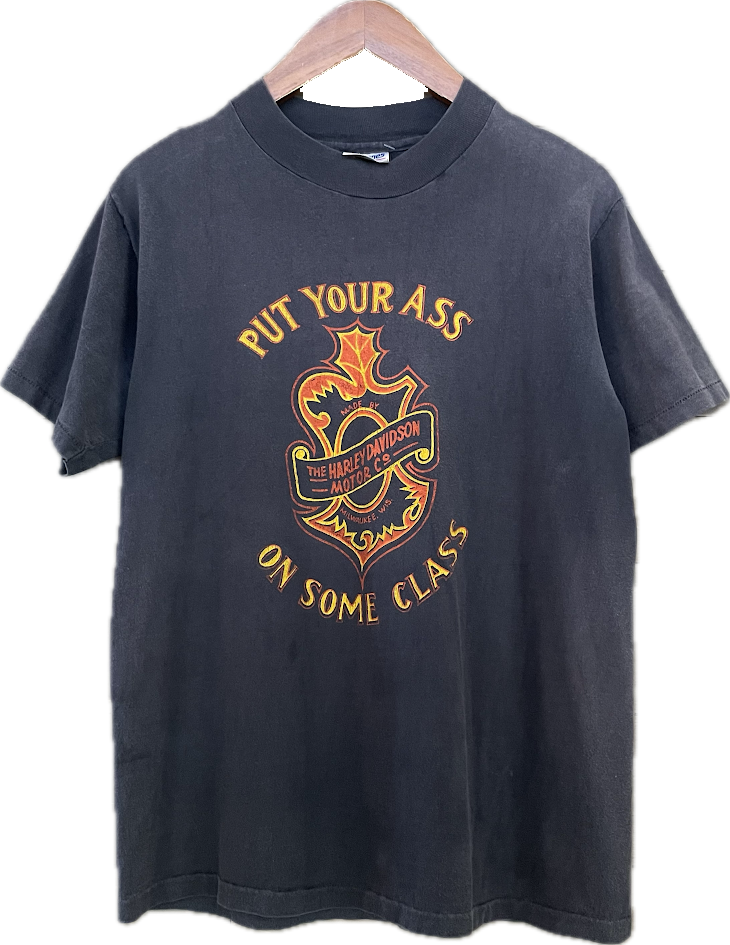 80s Harley-Davidson Boise, ID Ass on class Tee - M