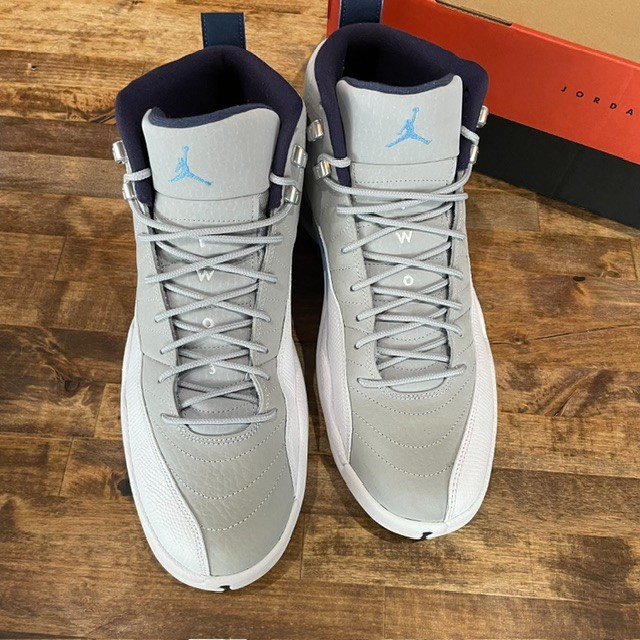 Jordan 12 Grey University Blue - Size 11