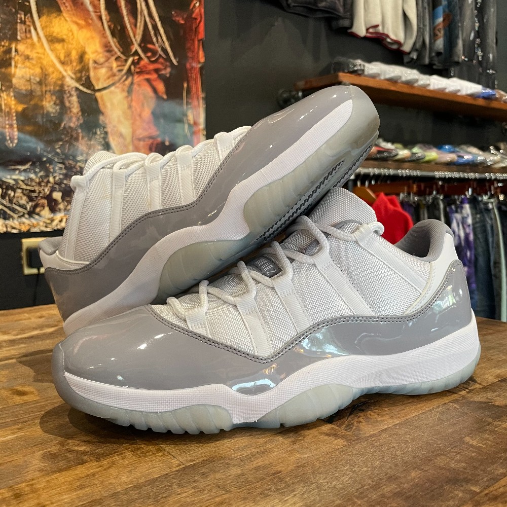 Jordan 11 Retro Low Cement Grey (NO BOX) - Size 12