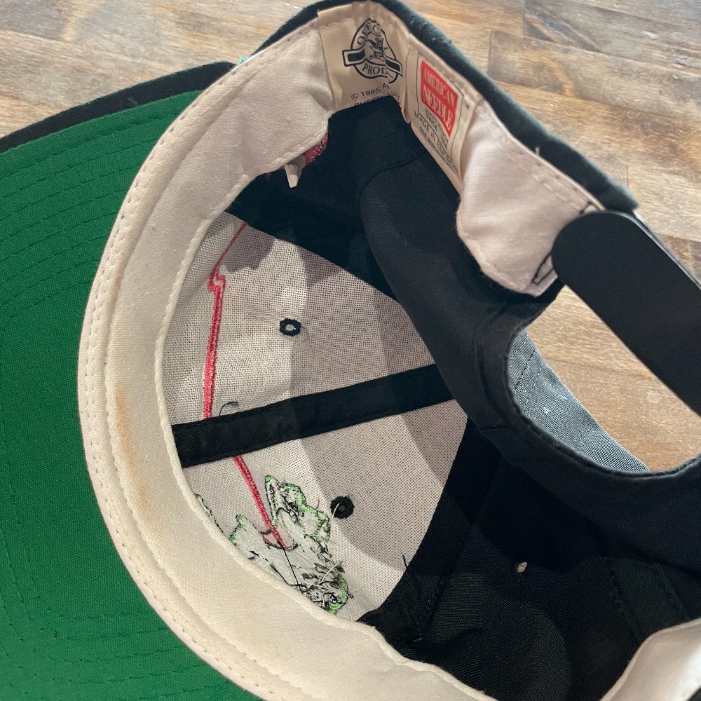 90s Budweiser Frog Snapback Hat