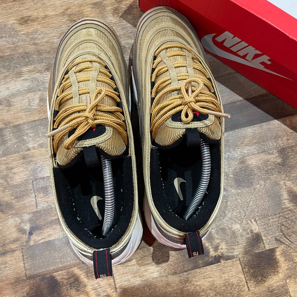 Nike Air Max 97 Metallic Gold - Size 10.5