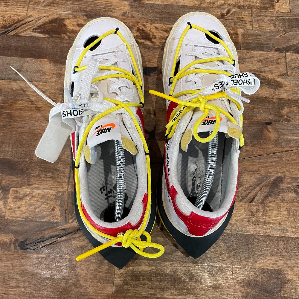 Off-White Blazer Low White (No Box) - Size 10.5