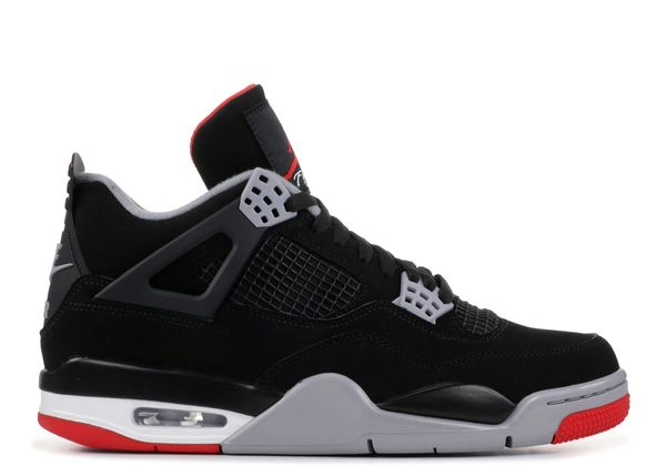 Jordan 4 Retro Bred (2019) - Size 10.5