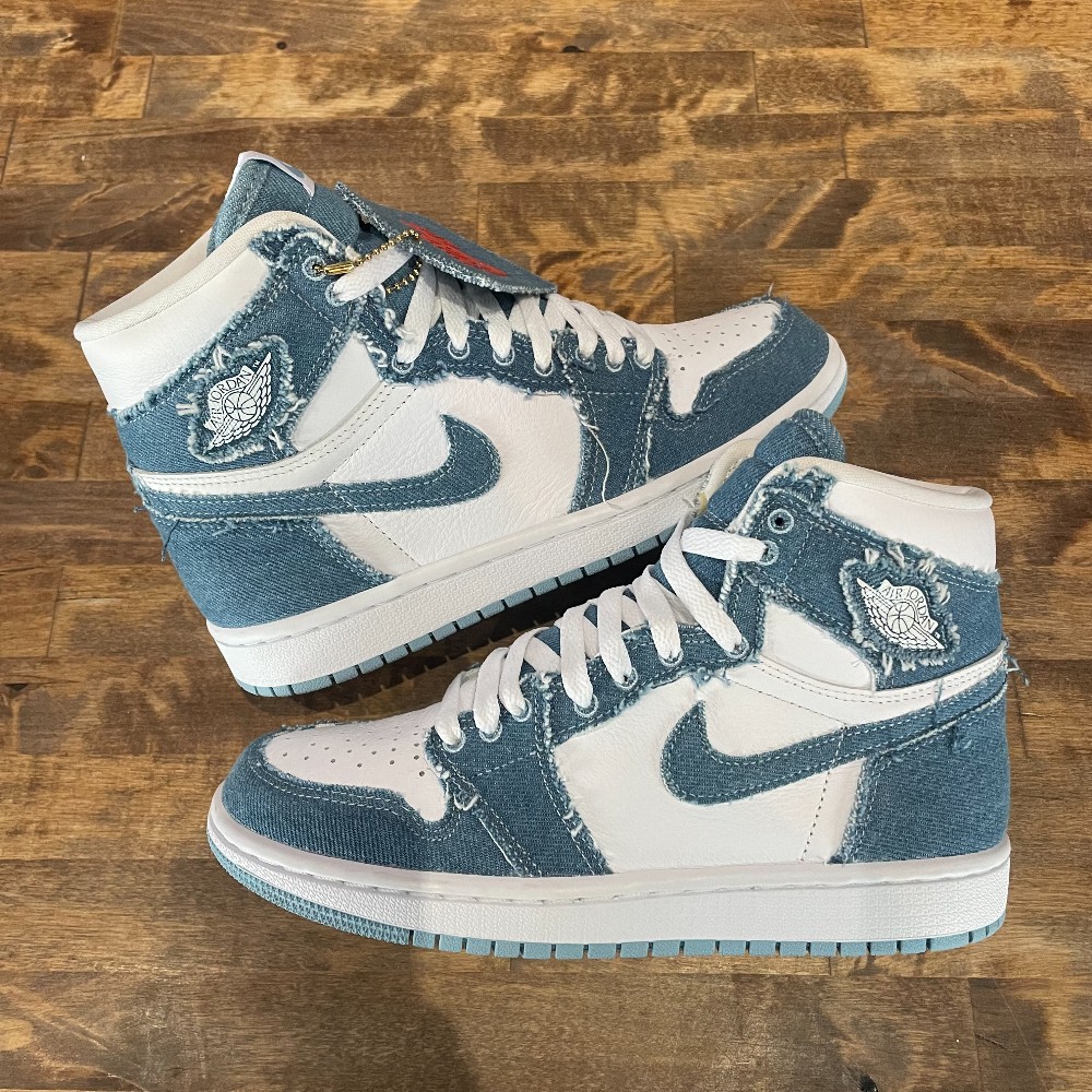 Jordan 1 High Denim (Women's No Box) - 6.5W