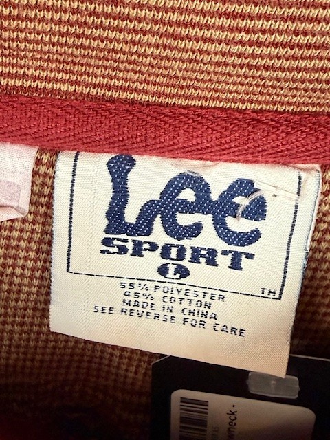 90s KC Chiefs Grid Crewneck - L