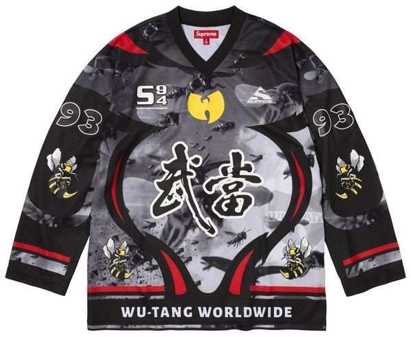 Supreme FW25 Wu-Tang Hockey Jersey Black - M