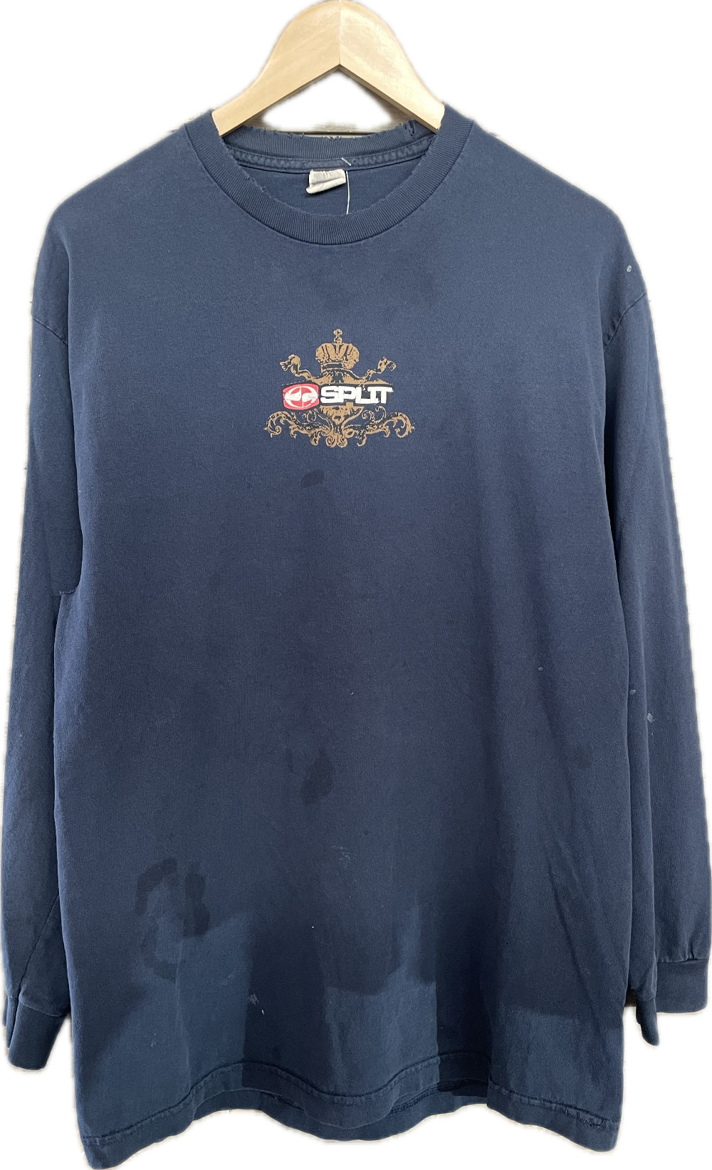 Y2K Split LS Tee - L