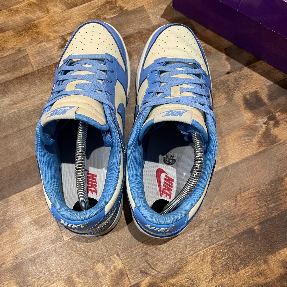 Nike Dunk Low University Blue - Size 8.5 (Replacement Box)