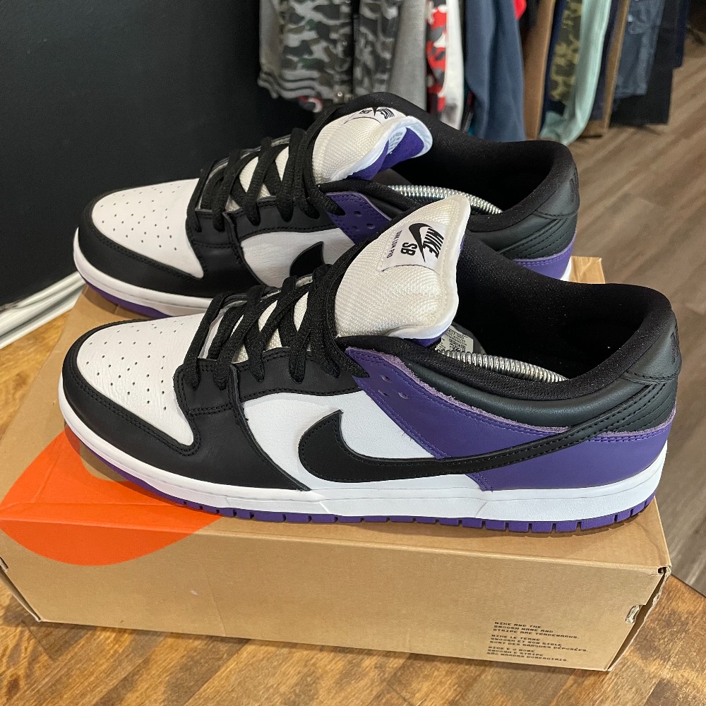 Nike SB Dunk Low Court Purple (Replacement Box) - Size 11.5