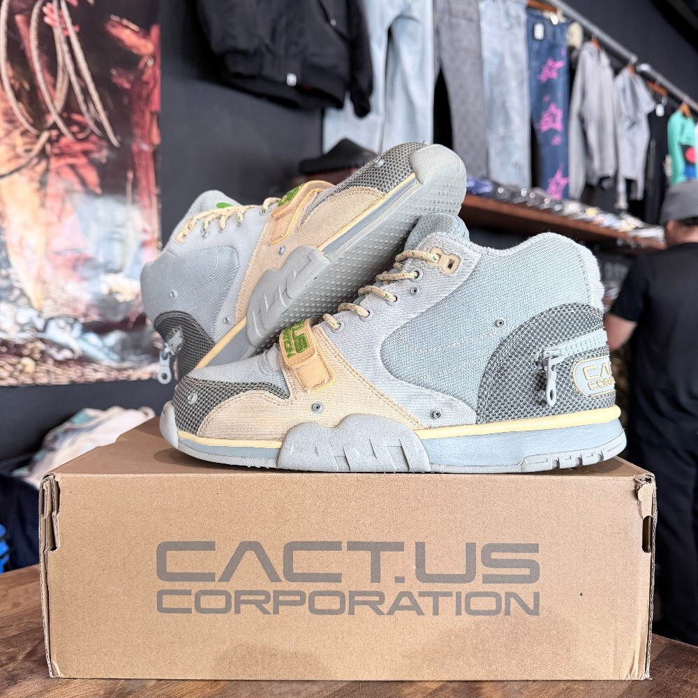 Nike Air Trainer 1 Travis Scott Grey Haze - Size 8.5