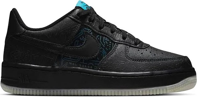 Nike Air Force 1 Space Jam x Computer Chip - Size 8