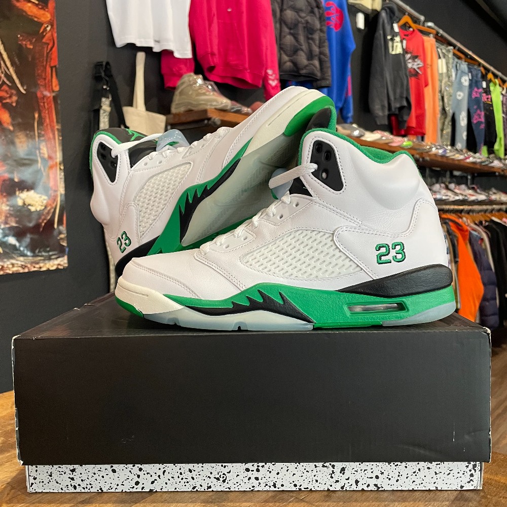 Jordan 5 Retro Lucky Green (Women's) - Size 10.5W