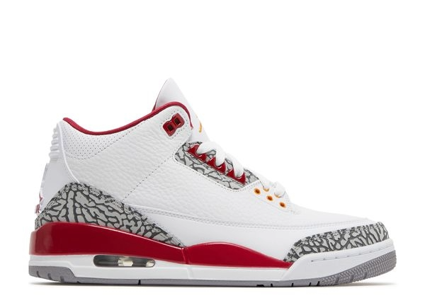 Jordan 3 Retro Cardinal - Size 10