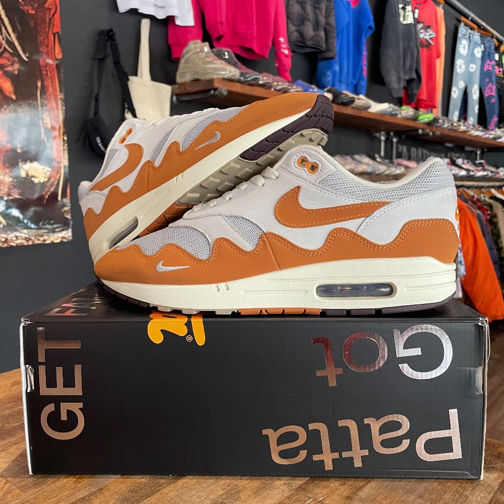 Nike Air Max 1 Patta Waves Monarch - Size 10.5