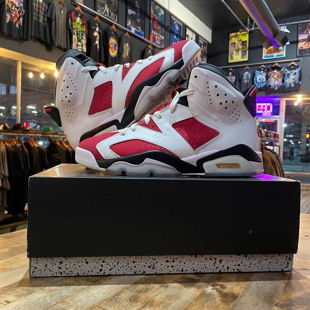 Jordan 6 Retro Carmine (2021) - Size 9