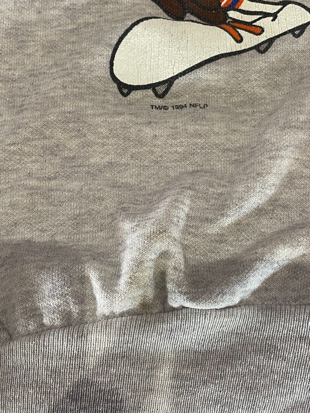 1994 Taz Broncos Crewneck - XL