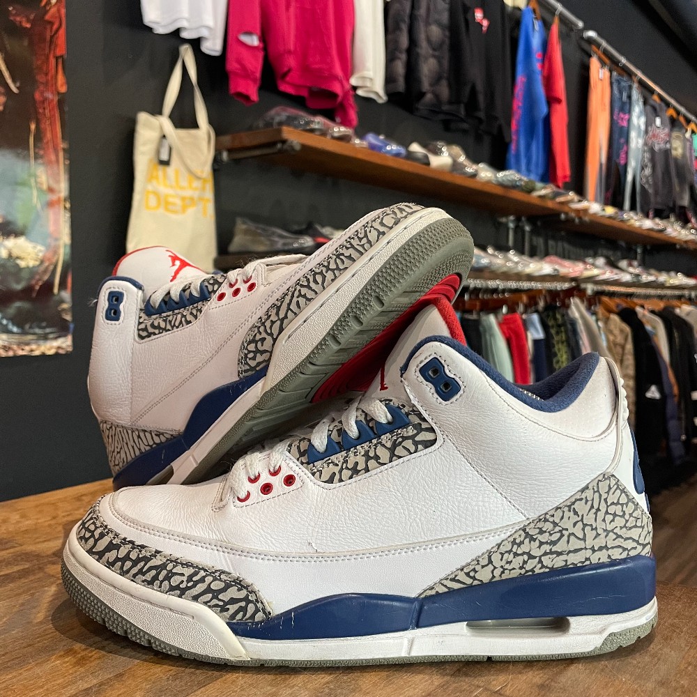 Jordan 3 True Blue (2016) (No Box) - Size 9.5