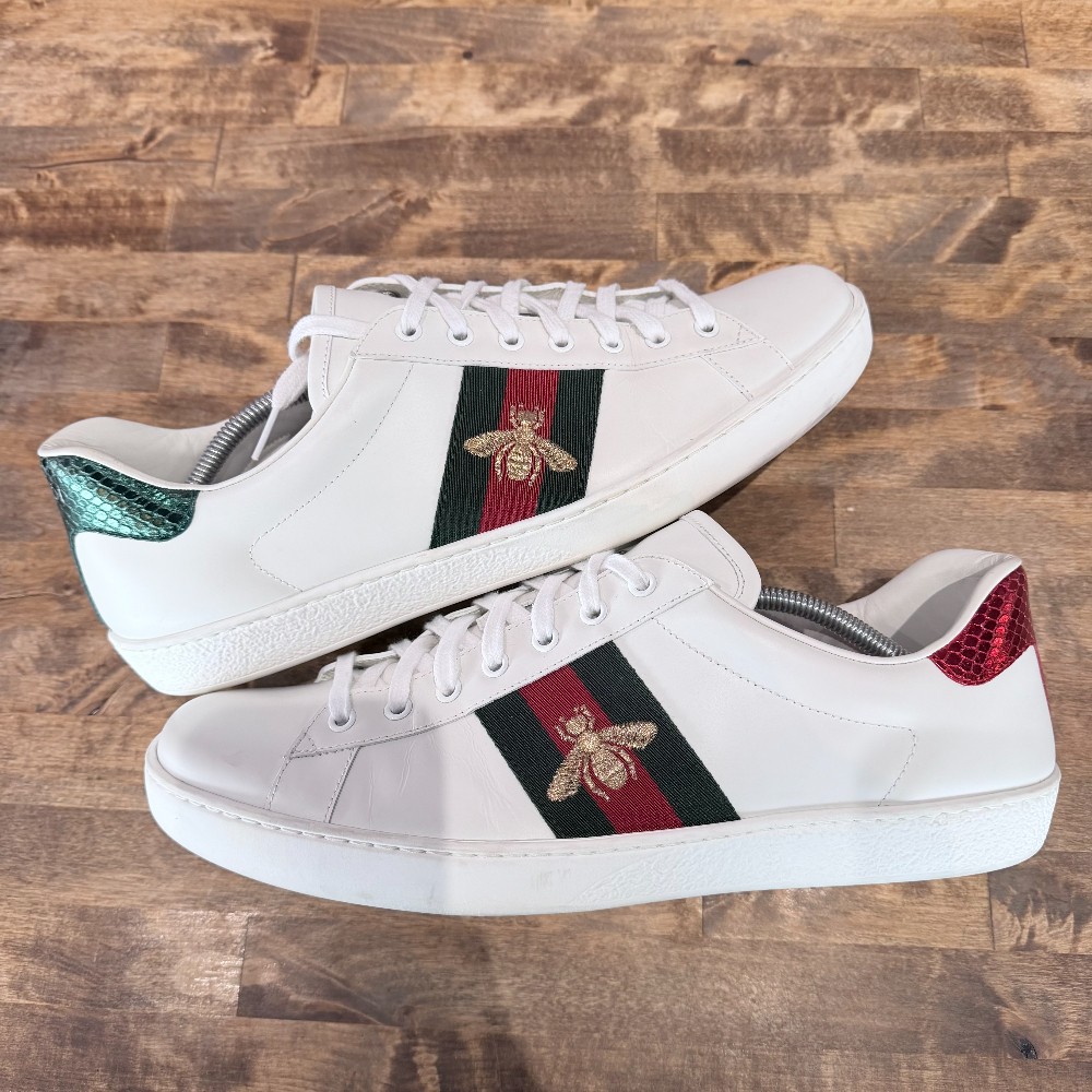Gucci Ace Sneaker With Bee (NO BOX) - Size 12
