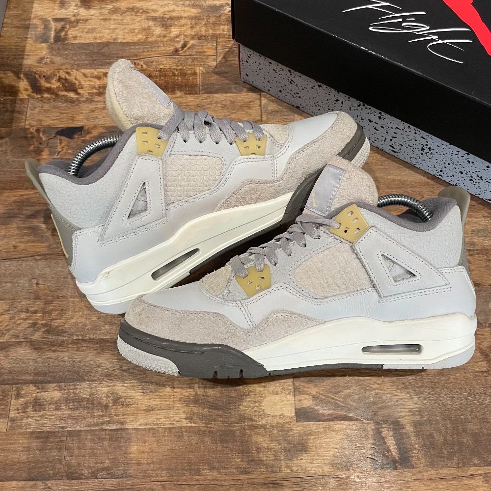 Jordan 4 Retro (GS) Craft Photon Dust - Size 7Y
