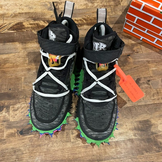 Nike Air Force 1 Mid Off-White Black - Size 4.5