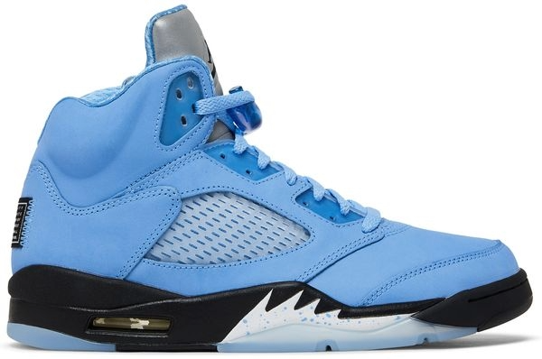 Jordan 5 Retro UNC University Blue - Size 10
