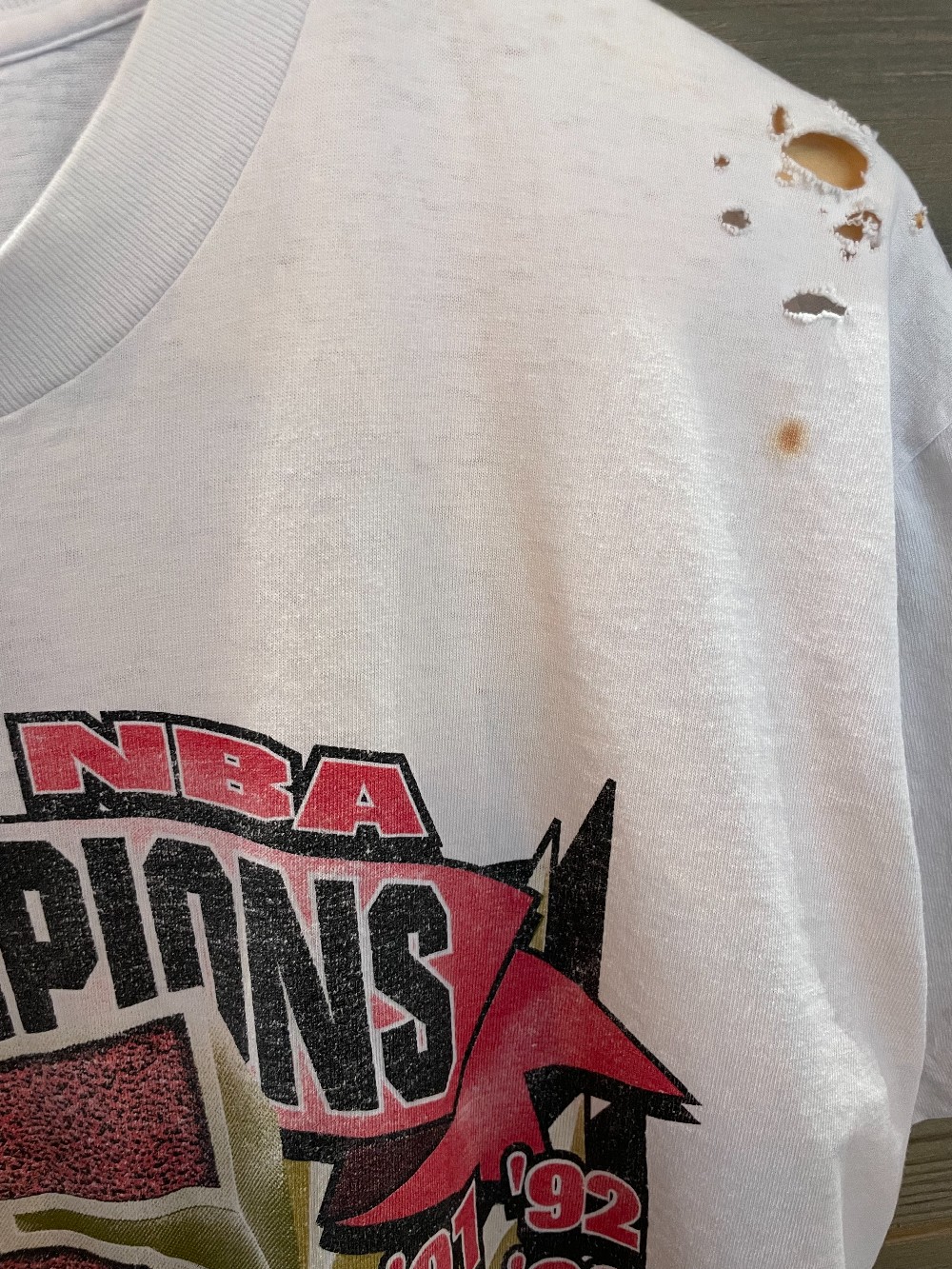 1997 Chicago Bulls Champs Tee - L