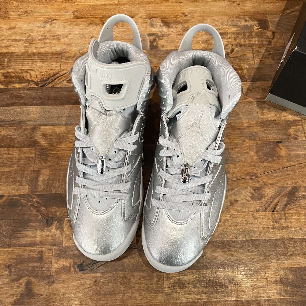 Jordan 6 Retro PSG Silver - Size 10
