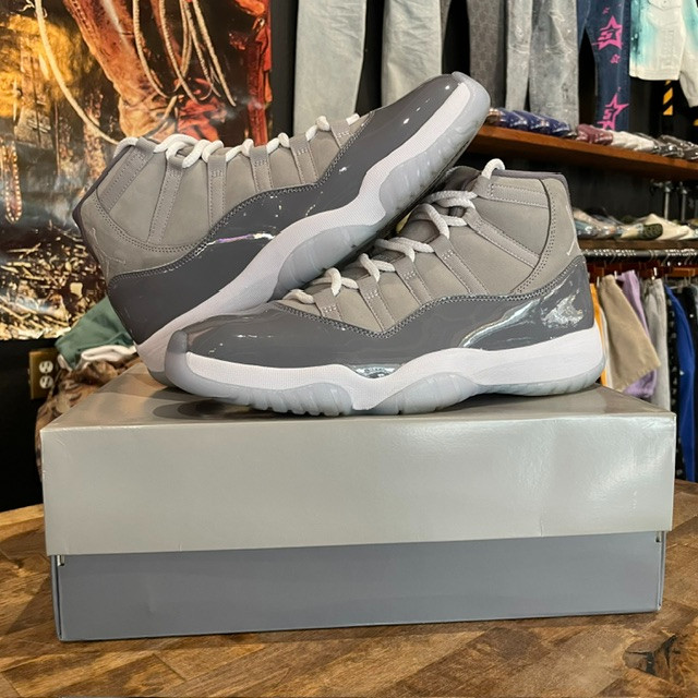 Jordan 11 Retro Cool Grey High - Size 10.5