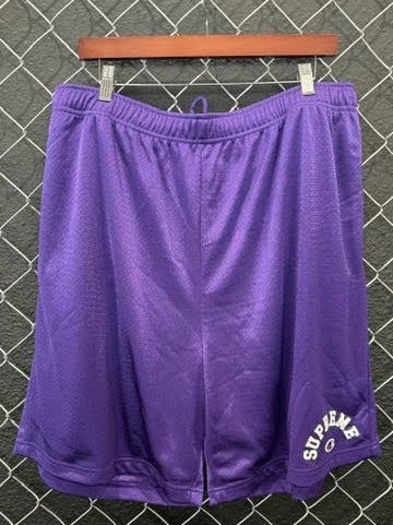 Supreme x Champion Shorts Purple - XL