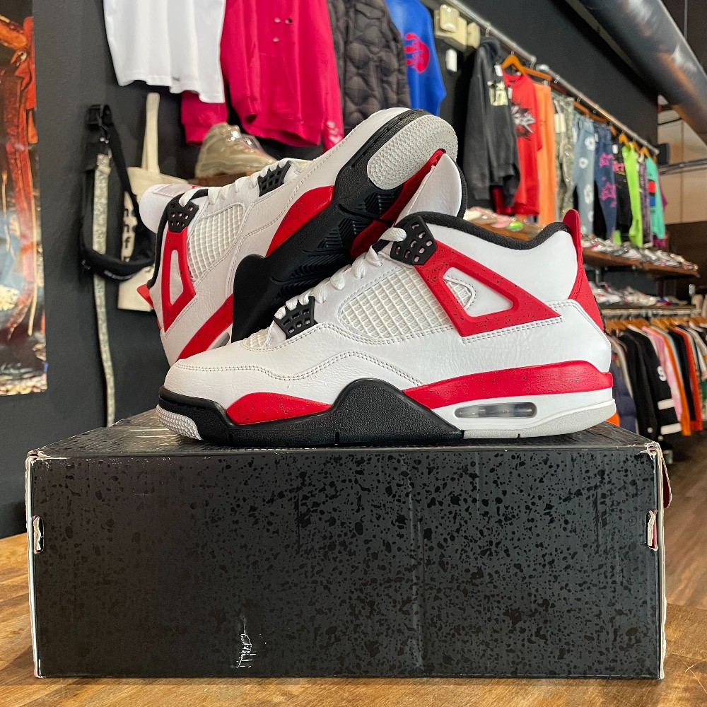 Jordan 4 Retro Red Cement - Size 8.5