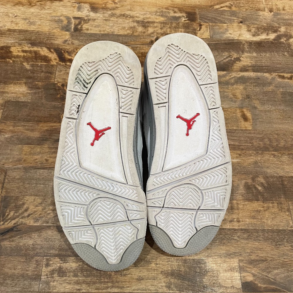 Jordan 4 Retro White Oreo (GS, NO BOX) - Size 5Y