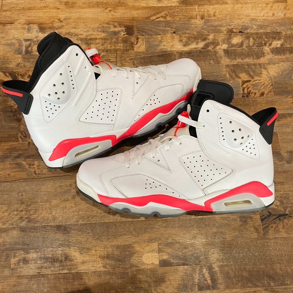 Jordan 6 Retro White Infrared (NO BOX) - Size 11.5