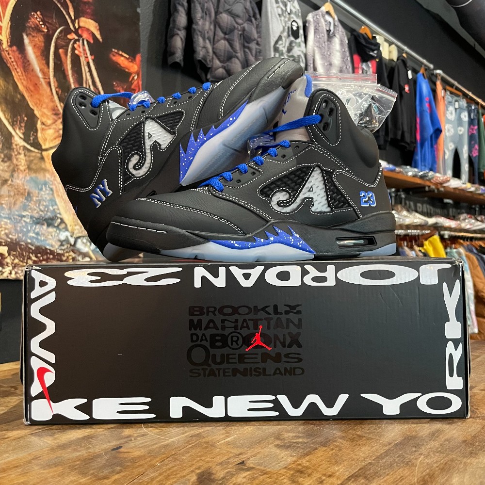 Awake NY x Jordan 5 Retro Black - Size 9