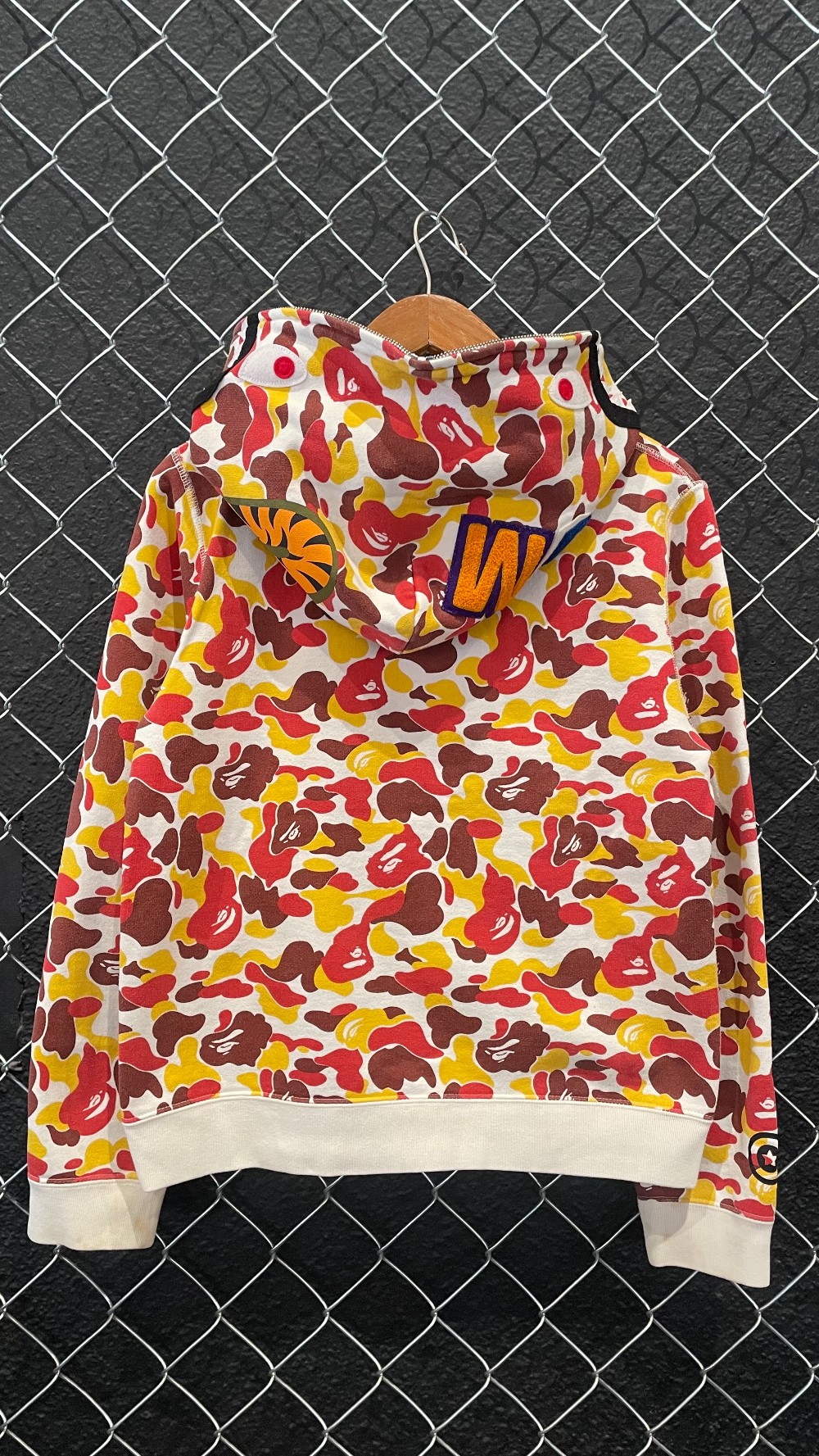 Bape Beijing Camo Shark Fullzip Hoodie - S