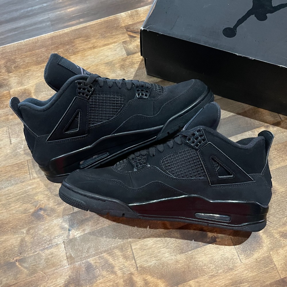 Jordan 4 Retro Black Cat (2020) - Size 10.5