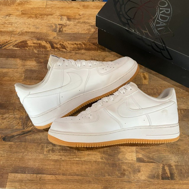 Air Force 1 Low White Gum (Replacement Box) - Size 11.5